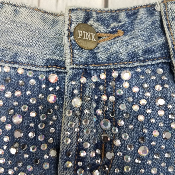 Pink Victorias Secret Shorts Size 0 Cut Off - Picture 3 of 7